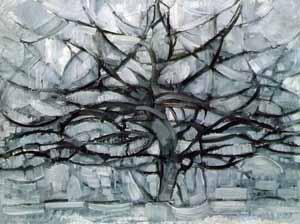 Piet Mondrian Gray Tree oil painting picture